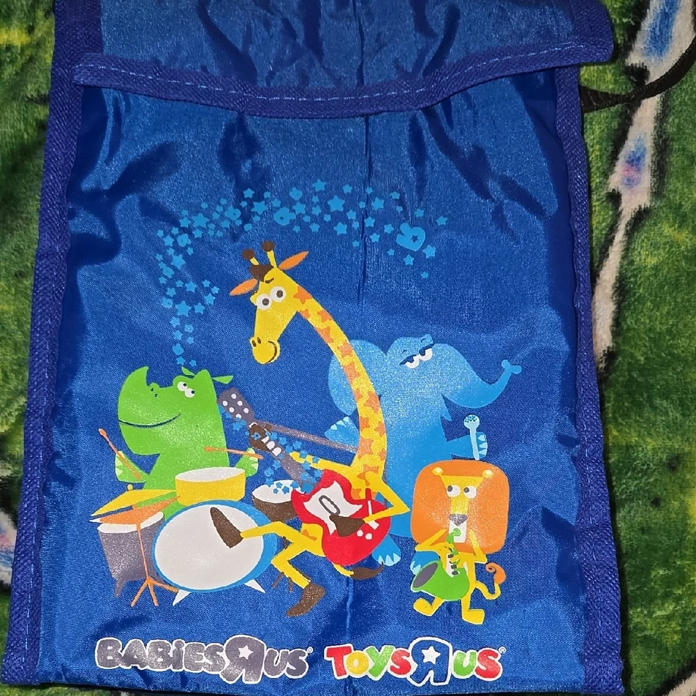 Vtg Toys R Us Babies R Us insulated lunch bag featuring Geoffrey the Giraffe